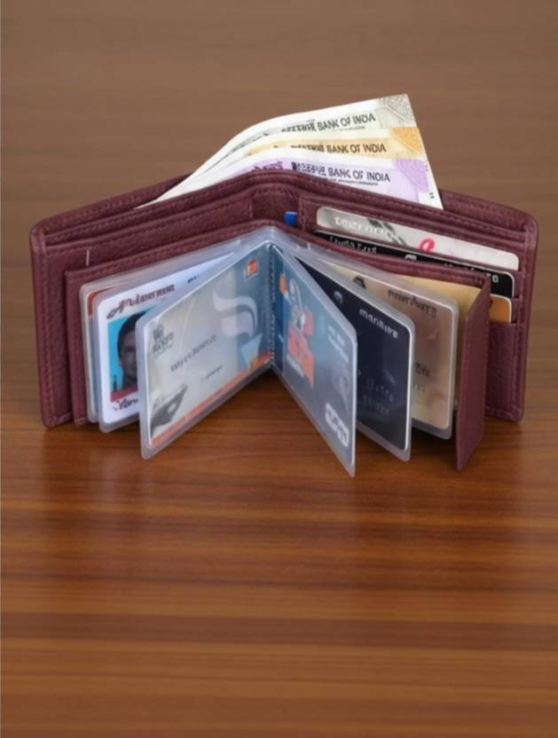 SUPERFASHION Men Casual Brown Artificial Leather Wallet