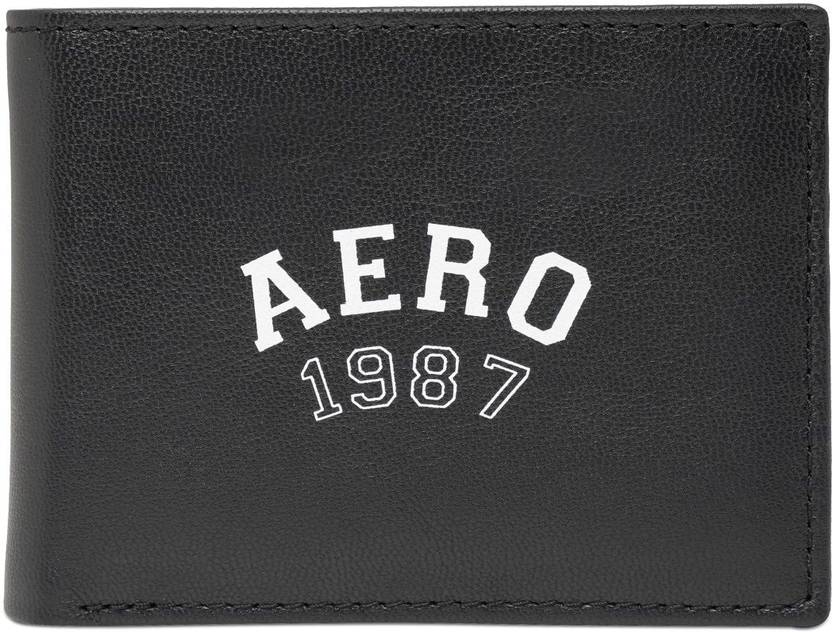 AEROPOSTALE Men Casual, Formal Black Genuine Leather Wallet