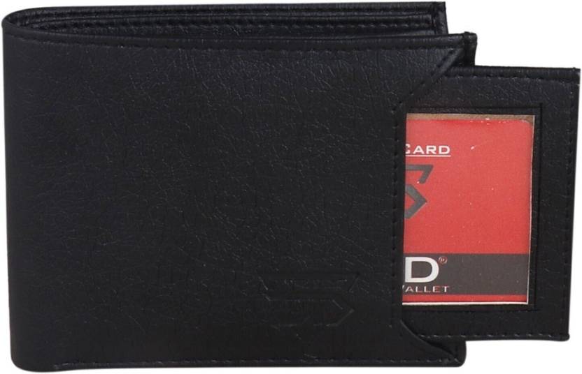 JND Men Casual Black Artificial Leather Wallet