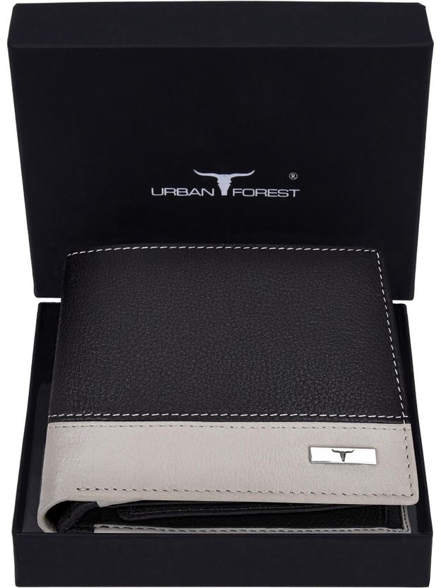 URBAN Men Brown Leather Wallet 8 Card Slots - Image 5