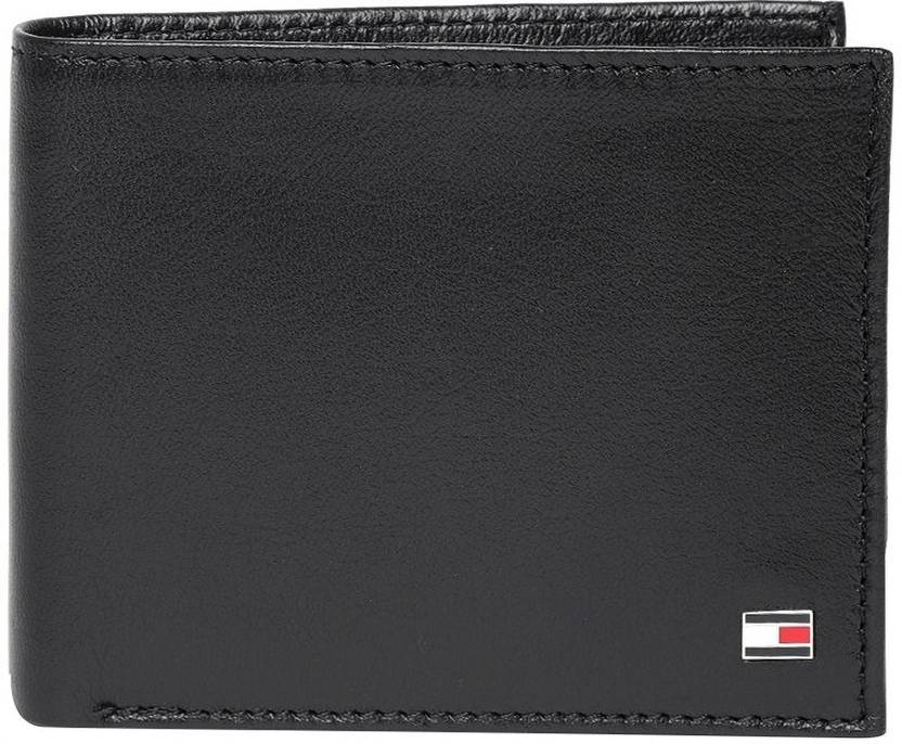 TOMMY HILFIGER Men Casual, Formal Black Genuine Leather Wallet - Regular Size