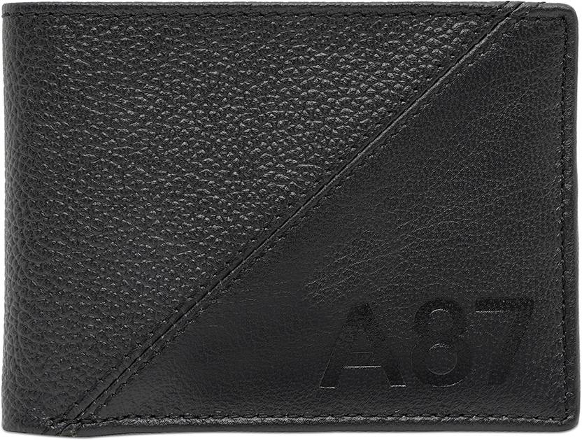 AEROPOSTALE Men Casual Black Genuine Leather Wallet