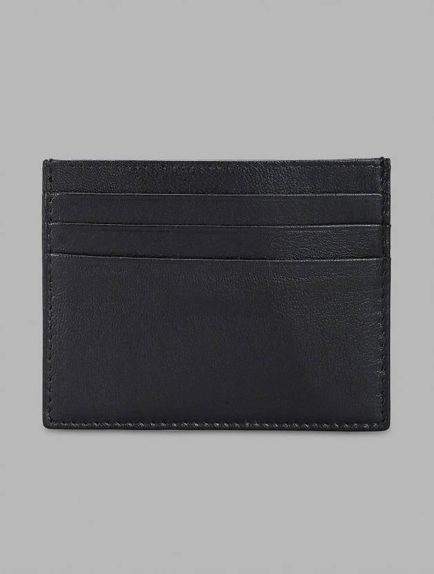 WOODLAND Men Black Genuine Leather Card Holder