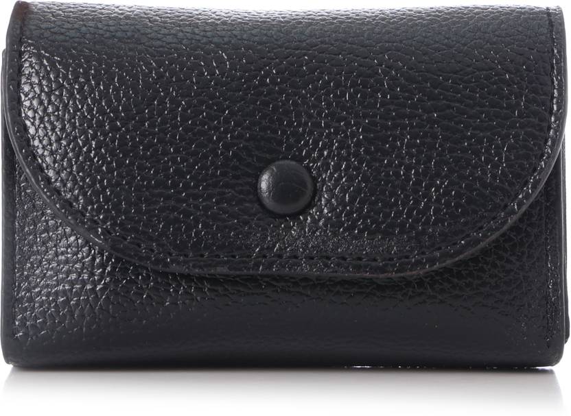 WROGN Men & Women Formal, Evening/Party, Travel, Casual, Ethnic, Trendy Black Artificial Leather Wallet