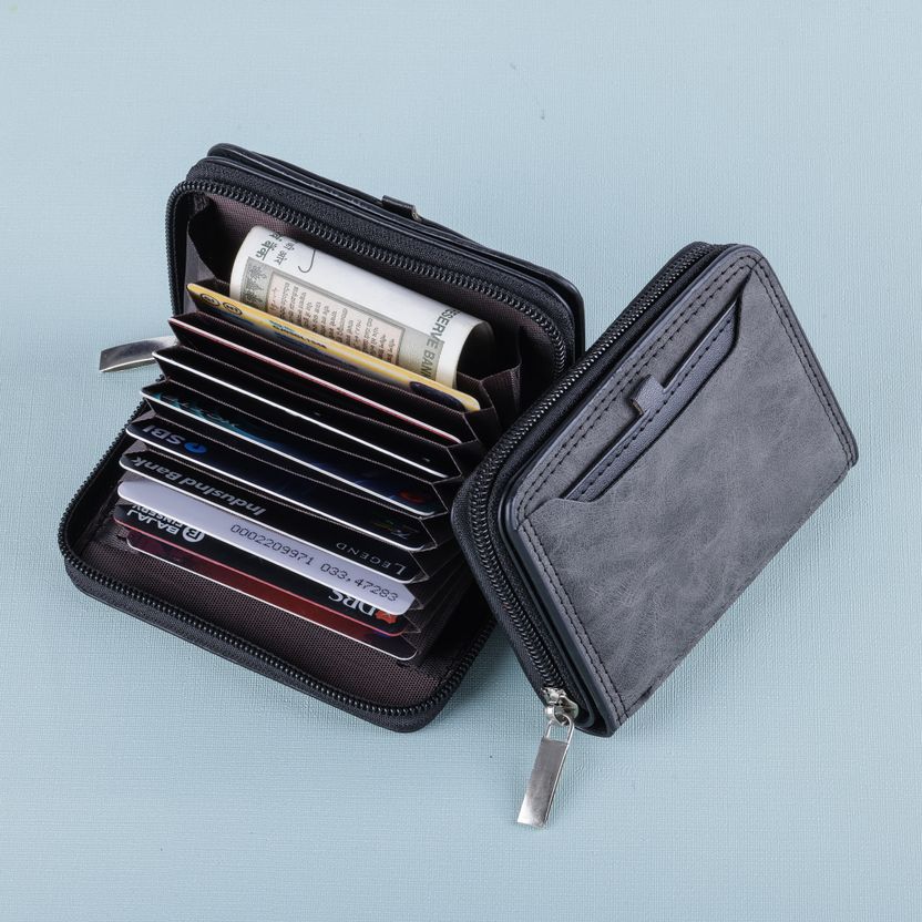 Nexbelt Brown Artificial Leather Card Holder - Image 9