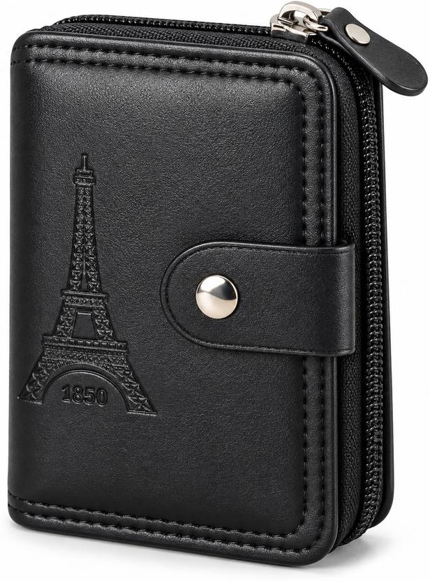 BUFFHIDE Men Black Genuine Leather Wallet