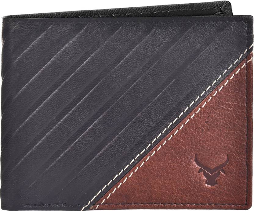 BUFFHIDE Men Casual, Evening/Party, Formal, Travel Brown Genuine Leather Wallet