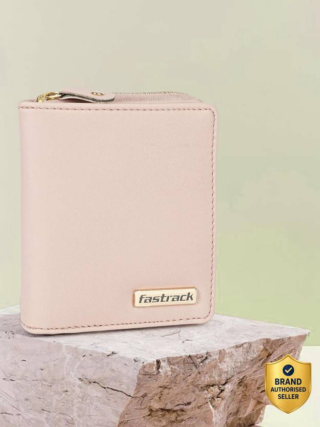 Fastrack Women Casual Pink Artificial Leather Wallet