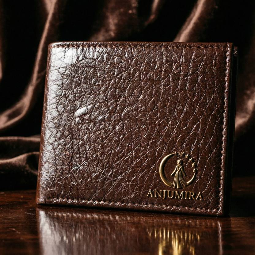 ANJUMIRA Men Casual, Trendy, Formal, Travel Brown Artificial Leather Wallet
