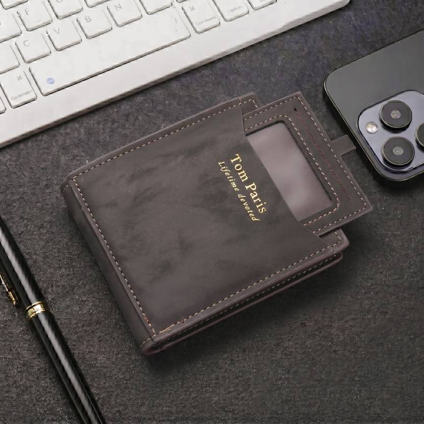 Tom Paris Women Casual Grey Genuine Leather Wallet