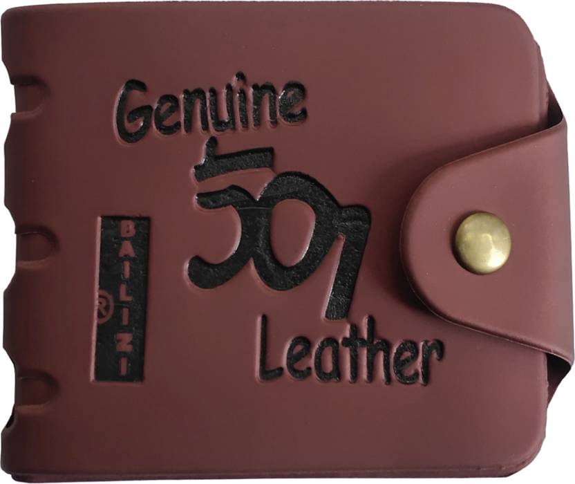 SUPERFASHION Men Casual Brown Artificial Leather Wallet