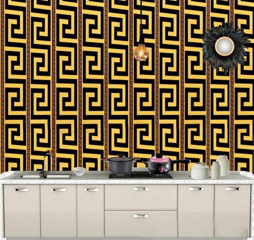 Assbri 200 cm x 45 cm Waterproof Decorative Vinyl Wallpaper
