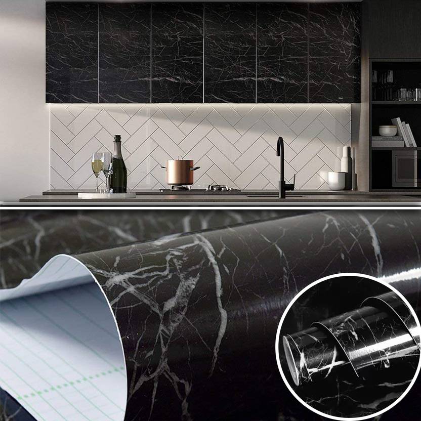 Walper Abstract Black Wallpaper Price in India Buy Walper Abstract