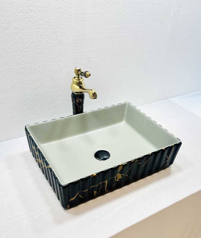 NEXA BATHWARE inported Art ceramic Wash Basin Countertop, Tabletop