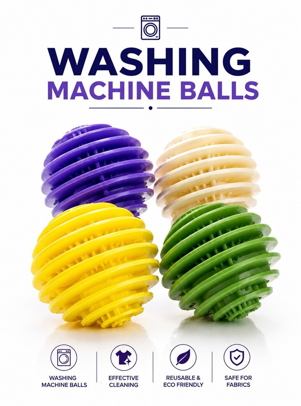 Clickist Silicone Washing Machine Ball Laundry