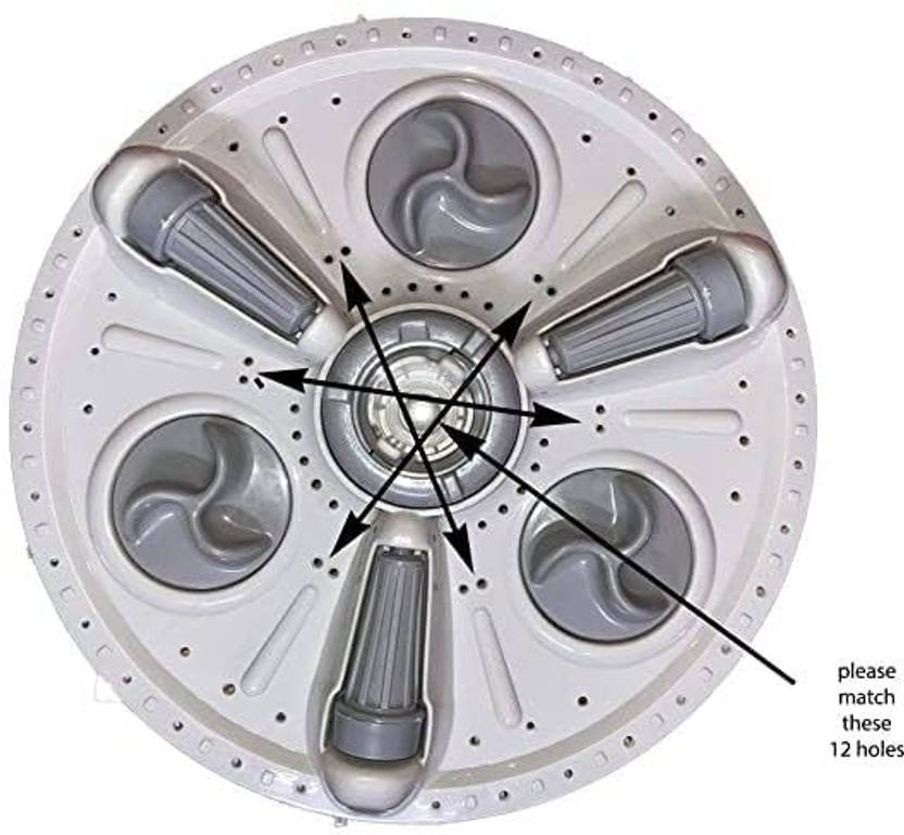 nw noworry Pulsator Compatible with Lg Semi Automatic Washing Machine 5