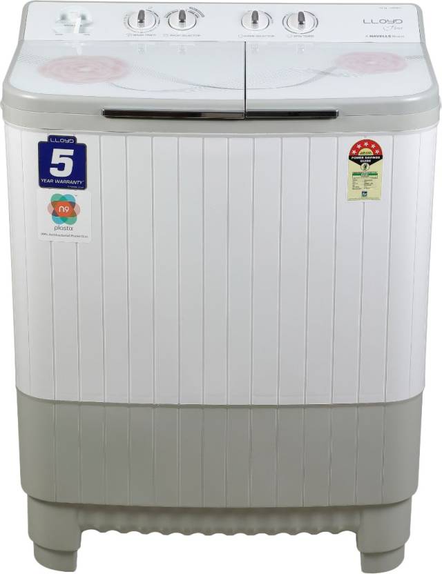 Lloyd By Havells 9 Kg Semi Automatic Top Load Washing Machine Grey Price In India Buy Lloyd By 4369