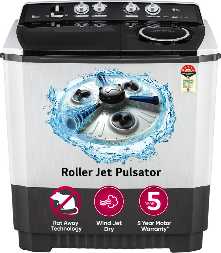 LG Electronics 9.5 kg Semi Automatic Top Load Washing Machine