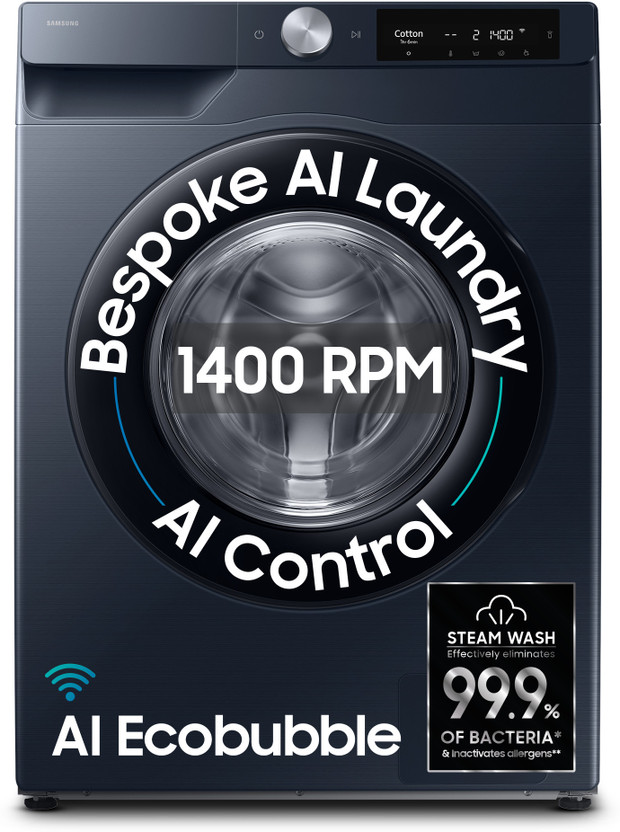 Samsung 12 Kg 5 Star Ai Control Ecobubble Super Speed Wi Fi