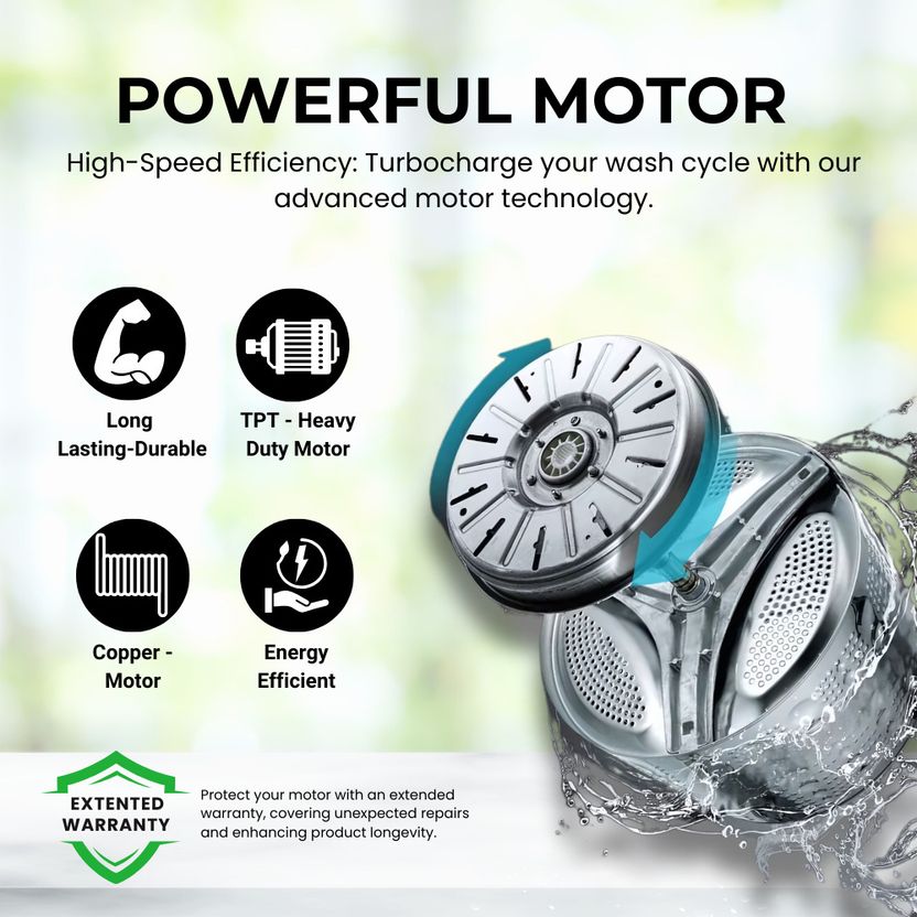 InnoQ 8.5 kg Turbo Wash - Image 5