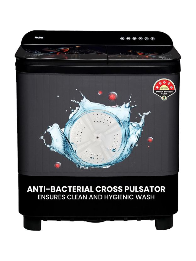 Haier 9 kg Toughened Glass Digital Kingfisher - Image 1