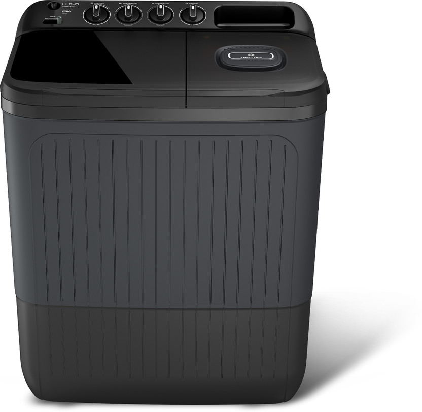 Lloyd 7.5 kg Semi Automatic Top Load Washing Machine Grey