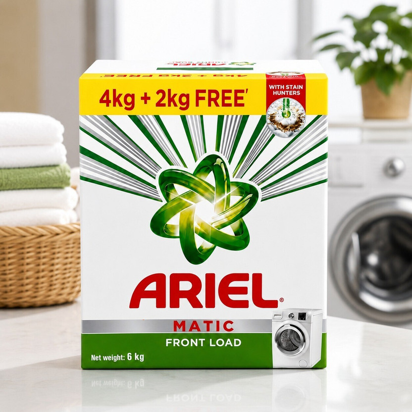 Ariel Ultimate Wash Expert Powder Detergent Powder (Fresh & Long