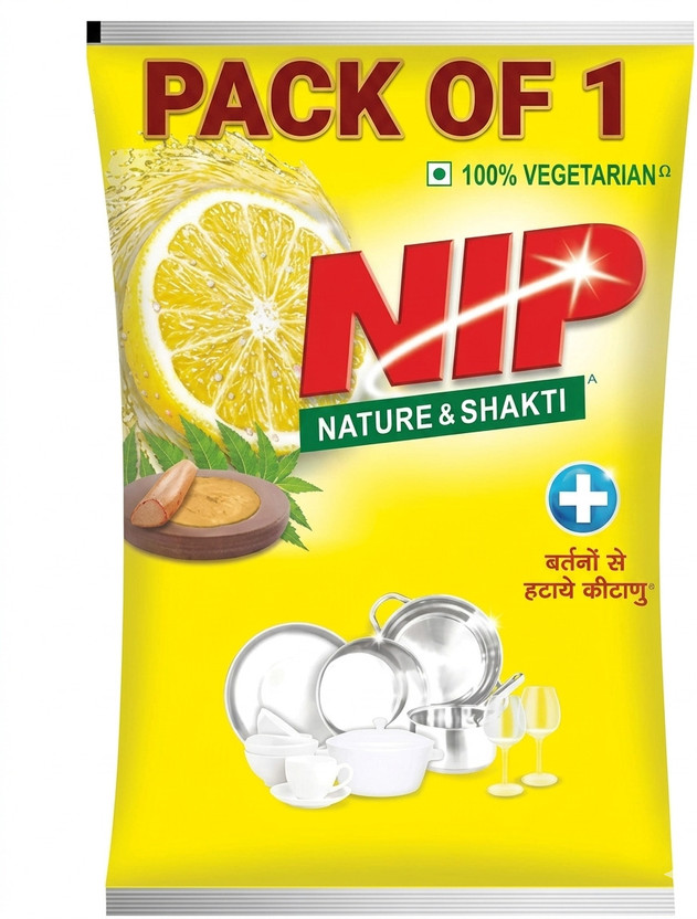 Nip Detergent Detergent Powder (Lemon)