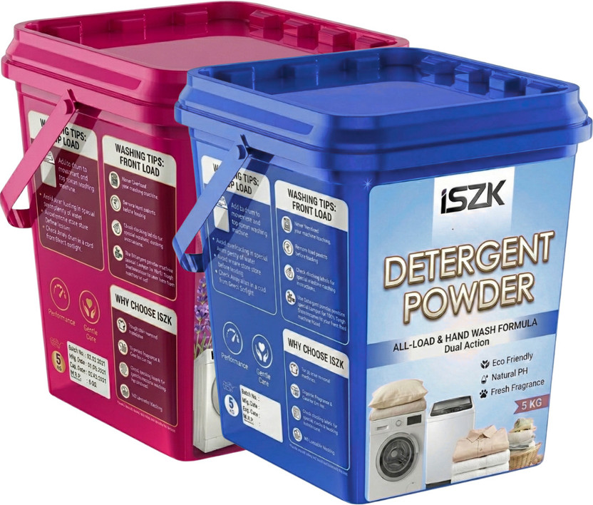 ISZK Detergent Powder 10kg Power Max Advanced Detergent Powder