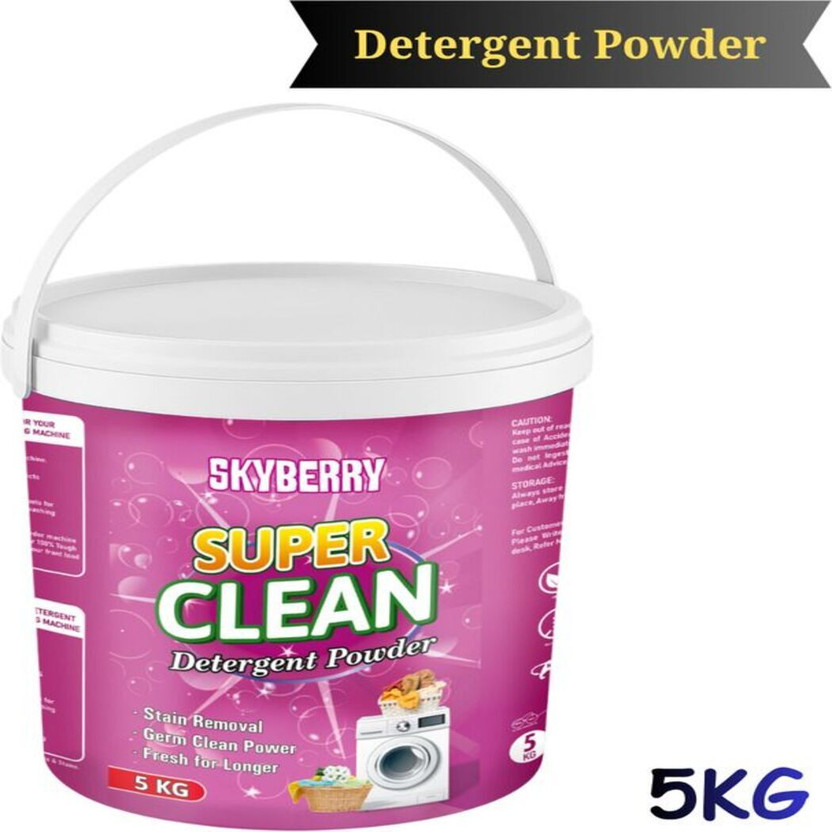 skyberry FreshLeaf Pink Detergent Powder with Long Lasting
