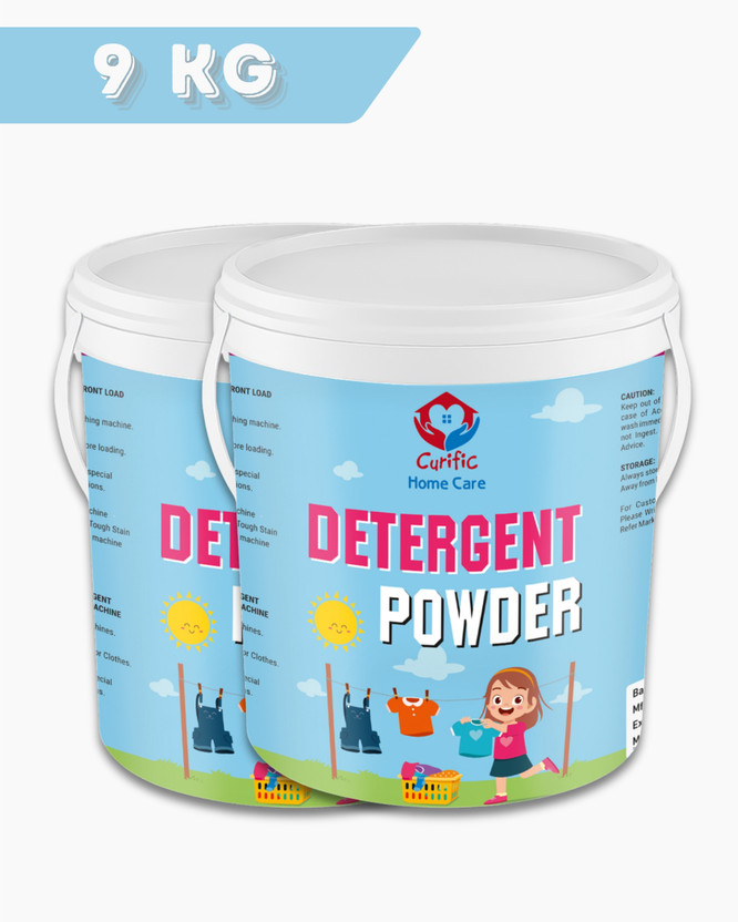 CURIFIC Ultra Clean Laundry Detergent Powder 9 kgs Fresh