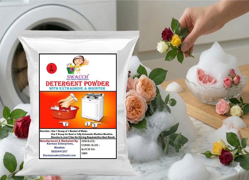 swacch Detergent Powder High Foaming I Removes Tough Stains I