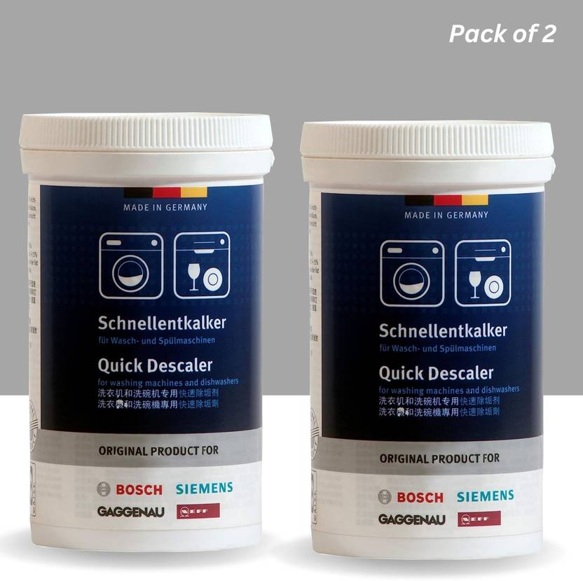 BOSCH Quick Descaler for Washing Machines and Dishwashers Detergent Powder Detergent Powder (Fragrance...