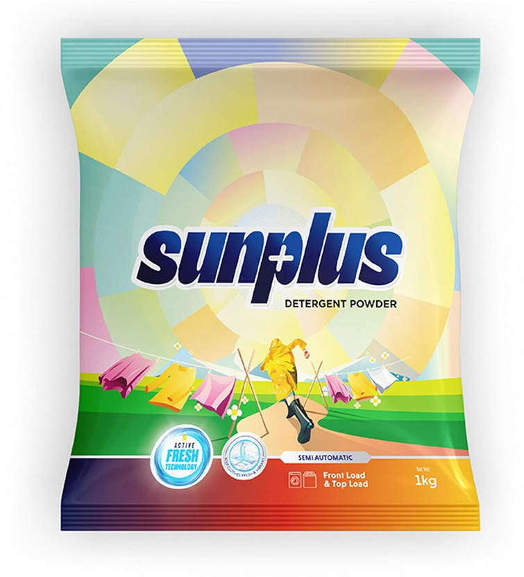 Sunplus Top Load and Front Load Washing Machine Detergent Powder