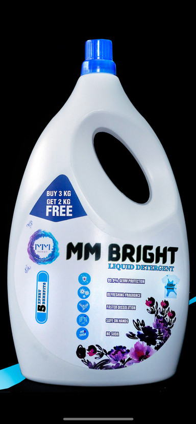 MM BRIGHT SOAPS AND DETERGENTS MM BRIGHT LIQUID DETERGENT