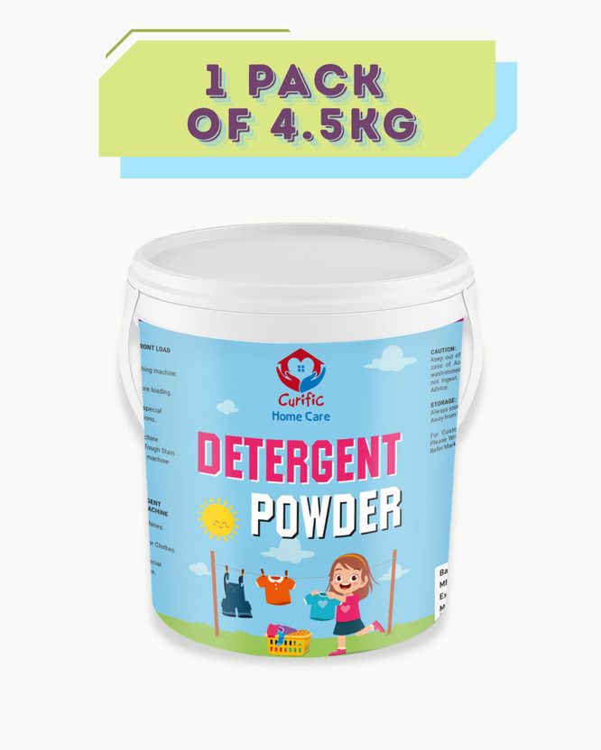 CURIFIC Ultra Clean Laundry Detergent Powder 4.5 kg Fresh