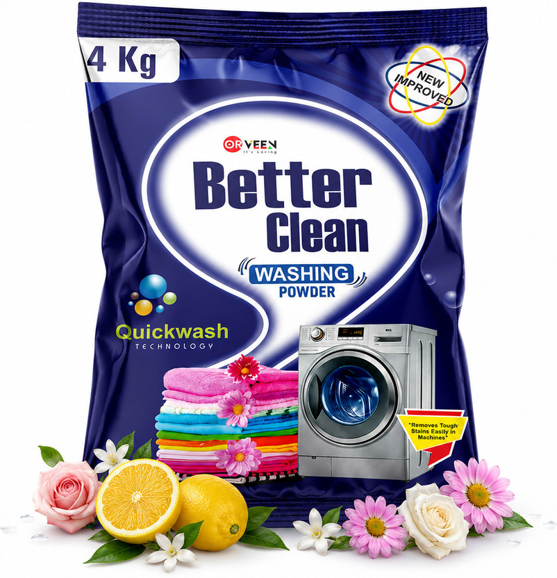 Orveen Better Clean Washing Powder 4 Kg