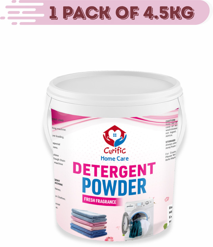 CURIFIC Fresh Care Detergent Powder 4.5 kg Multi Purposee Wash