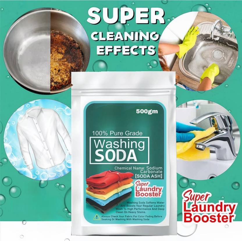 Bright washing soda and detergent booster Detergent Powder 500 g Price
