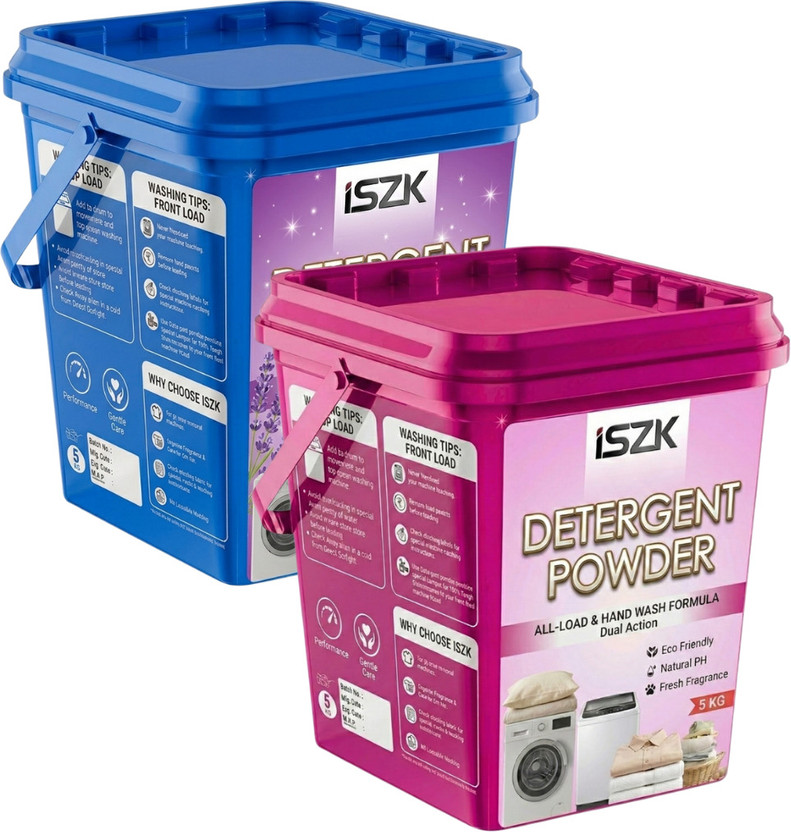 ISZK Detergent Powder 10kg Ultra Fresh Premium Detergent Powder