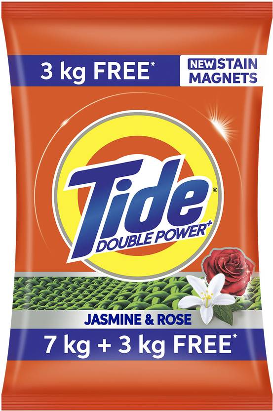 Tide Extra Power Jasmine and Rose Detergent Powder 7 kg Price in India