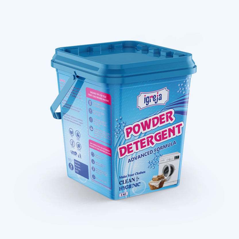 IGREJA Matic Front/Top Load Flower Blue Detergent Powder
