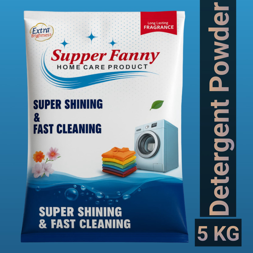 Supper funny Top Load & Front Load Detergent Powder (5 kg)