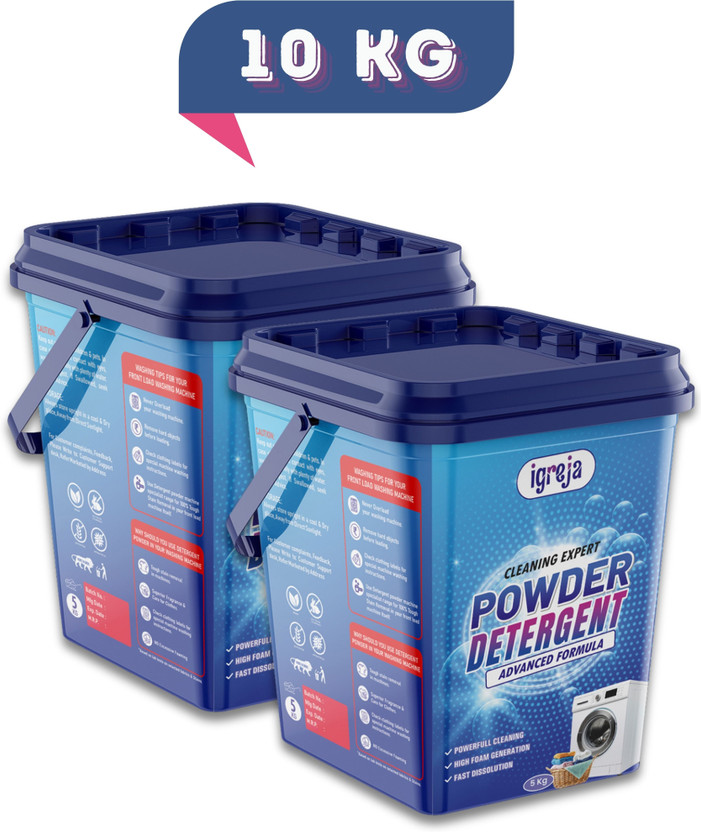 IGREJA Bright Like New Front/Top Load Cleaning Expert Blue