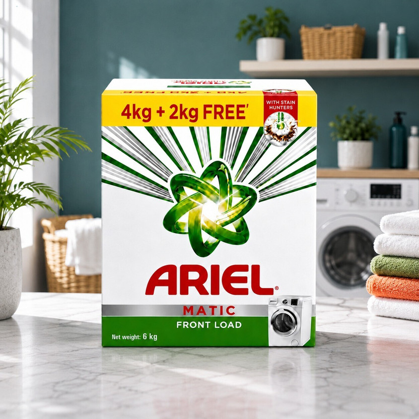 Ariel Aqua Foam Technology Standard Detergent Powder (Fresh &