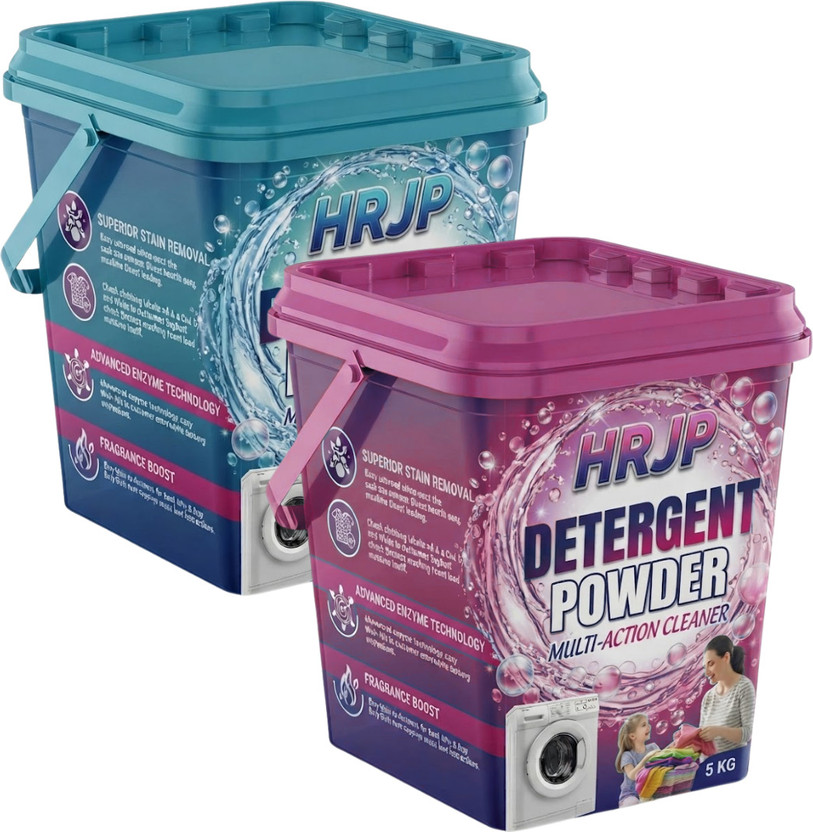 HRJP Detergent Powder 10kg Ultra Guard Detergent Powder Complete