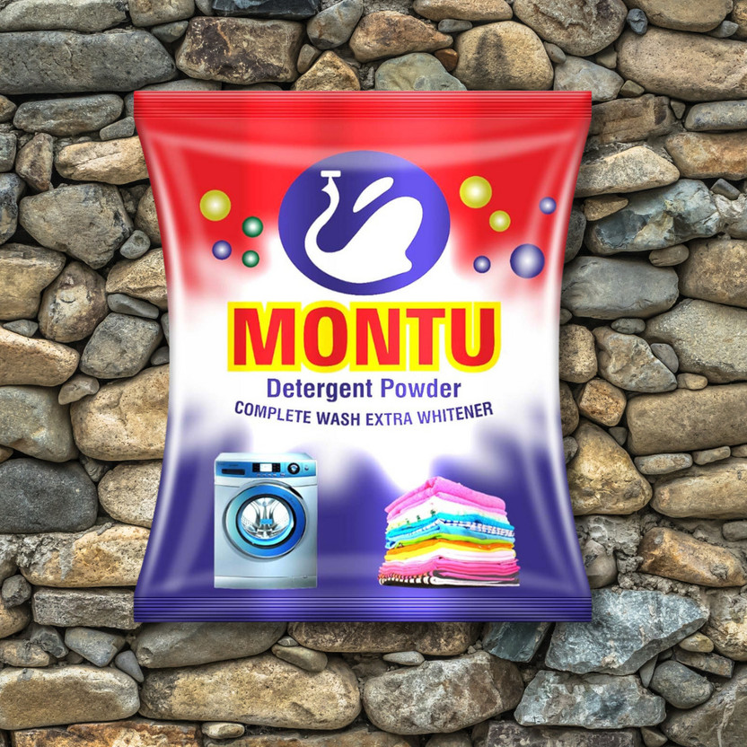 MONTU Laundry Top Load Washing Machine Powder Stain & Dirt