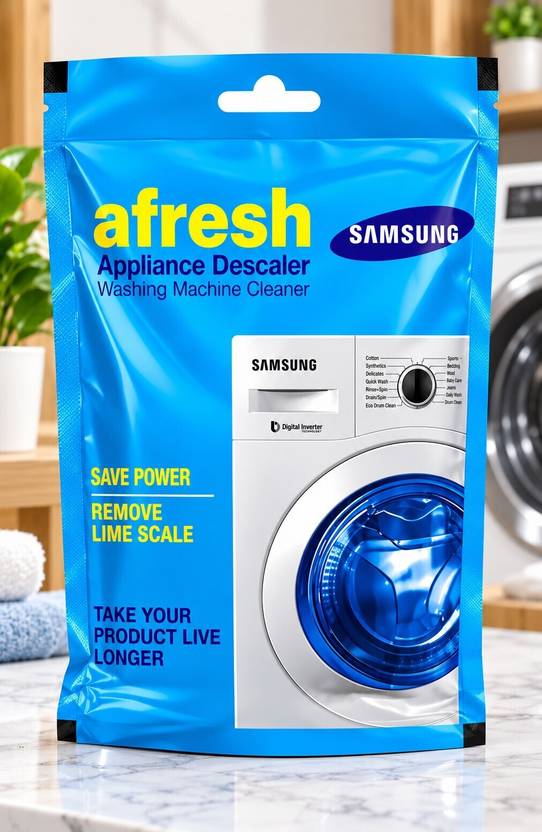 Samsung Laundry Appliance Cleaning Powder for Effective Drum Maintenance Descaler