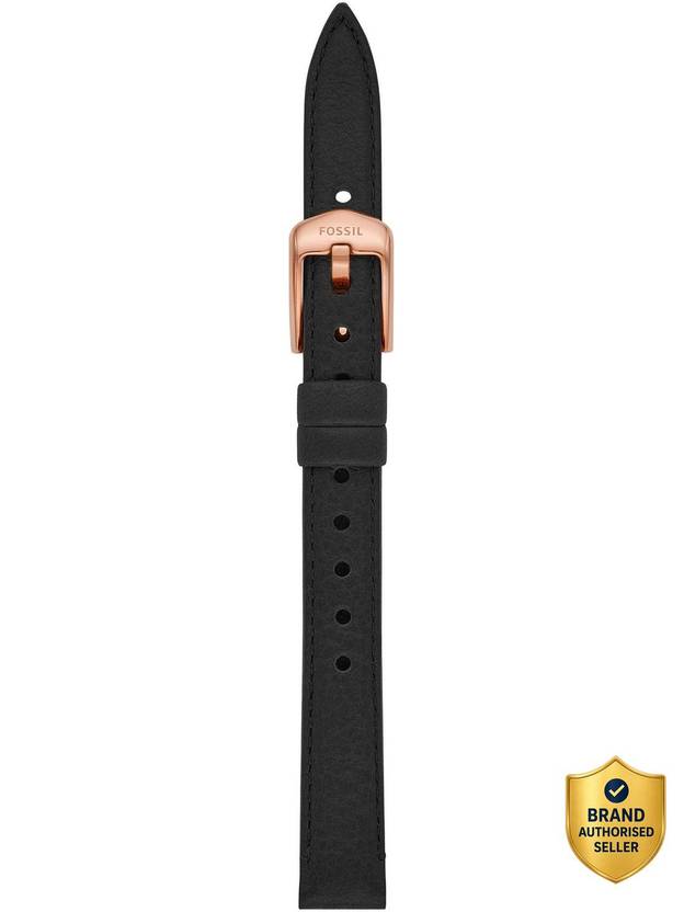 FOSSIL Strap Bar - Ladies 12 mm Genuine Leather Watch Strap