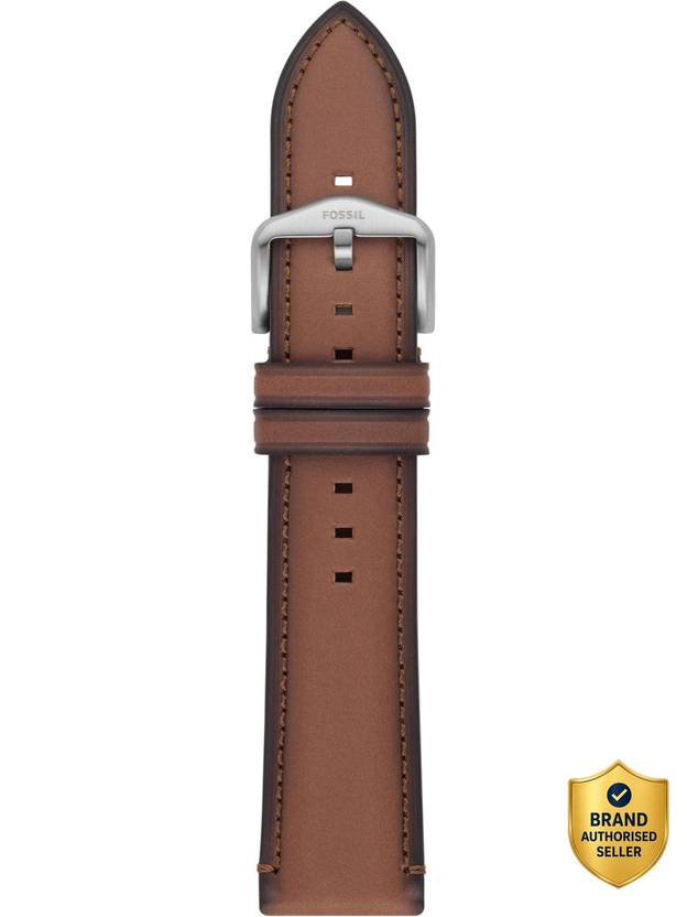 FOSSIL S221511 Strap Bar - Mens 22 mm Genuine Leather Watch Strap